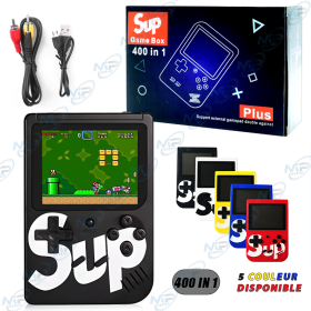 Console rétro portable SUP Game Box 400 en 1