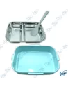 🤩Mini Lunch Box Inox 2 Compartiments | Boîte Repas Compacte & Durable