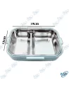 🤩Mini Lunch Box Inox 2 Compartiments | Boîte Repas Compacte & Durable