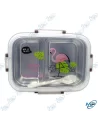 🤩Mini Lunch Box Inox 2 Compartiments | Boîte Repas Compacte & Durable