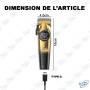 ✂️ Tondeuse à Cheveux Professionnelle DALING DL-1911 Sans Fil Rechargeable LCD
