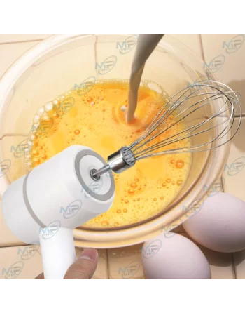 ⚡Batteur Électrique sans Fil USB - Fouet Pâtisserie Portable 2 Têtes