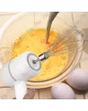 ⚡Batteur Électrique sans Fil USB - Fouet Pâtisserie Portable 2 Têtes