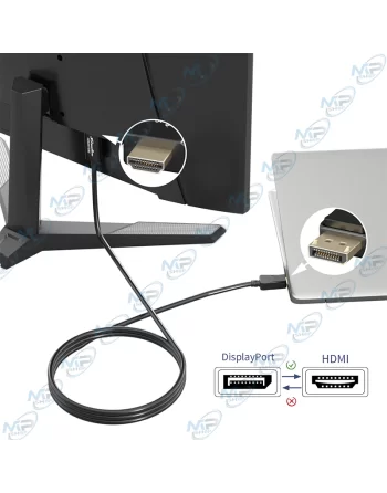 CABLE DISPLAYPORT VERS HDMI 4K-2K