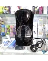 ☕Cafetière Filtre Électrique 650W - 6 Tasses (0,75L) - Compacte & Rapide