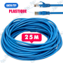 🔌 Câble Réseau Ethernet CAT6 FTP 25M – Cordon RJ45 Haute Vitesse Blindé pour Internet & Réseau Local