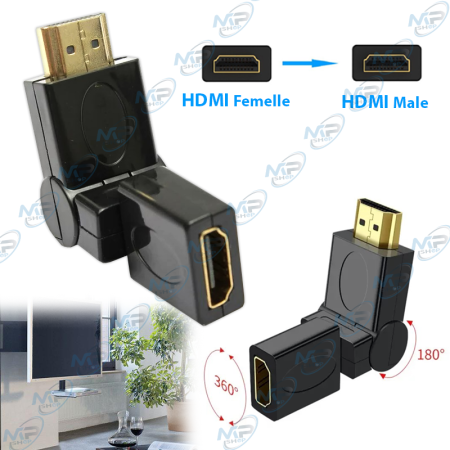 copy of copy of copy of copy of copy of copy of copy of copy of copy of copy of Câble DisplayPort vers HDMI