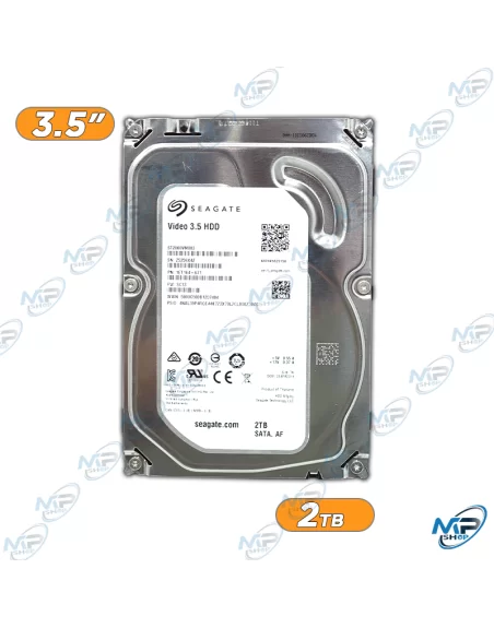 💾HDD Interne 2 To 3.5" SATA - Fiabilité pour Multimédia et Surveillance