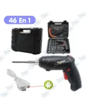Visseuse Liangdi Sans Fil Avec 41 Pcs