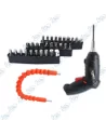 🛠️Visseuse Sans Fil 46-en-1 | Rechargement USB | Kit Embouts Pro