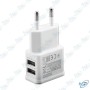 ⚡ Chargeur Secteur Double USB 2.1A Universel – Adaptateur Rapide pour Smartphone Android & iPhone