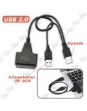 💻Acheter Adaptateur USB vers SATA – Connexion Disque Dur SSD