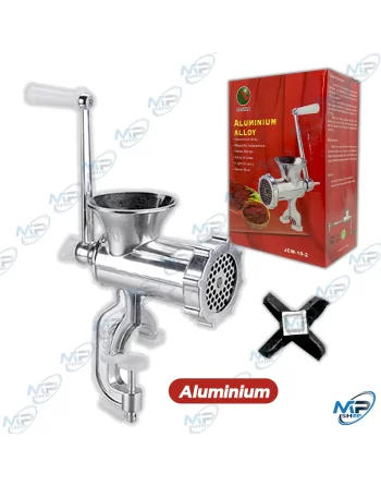 🥩Hachoir à Viande Manuel Robuste en Aluminium | Machine à Hacher Multifonction N°10