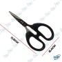 ✂️ Ciseaux de Couture 5 Pouces F-125 en Acier Inoxydable – Précision Professionnelle pour Couture, Broderie et DIY