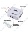 CONVERTISSEUR ADAPTATEUR  RCA VERS VGA