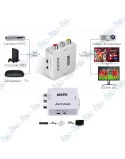 CONVERTISSEUR ADAPTATEUR RCA VERS VGA