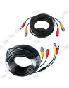 🔗Câble Vidéo BNC + Alimentation 10m pour Caméra de Surveillance CCTV
