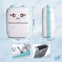 🖨️ Mini Imprimante Thermique Portable Bluetooth Sans Encre – Imprimante Mobile Rechargeable pour Notes, Étiquettes, Photos & Mé