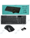 💻 Titre SEO : Kit Bureau Sans Fil TJ-808 - Clavier & Souris 2.4G Arabe-Français