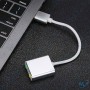 🔊 Carte Son USB Externe 7.1 Audio HD USB 2.0 – Adaptateur Audio Stéréo pour PC Portable et Ordinateur