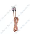 ⚡Câble Lightning Tressé 2M iPhone | Anti-Rupture & Longue Portée