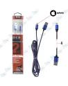 ⚡Câble Lightning Tressé 2M iPhone | Anti-Rupture & Longue Portée