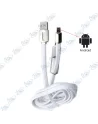 🔌Muju MJ-38 : Câble 2-en-1 iPhone (Lightning) et Android (Micro USB) Charge & Données