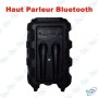 🔊 Haut-Parleur Bluetooth Portable 8 Pouces RGB avec Microphone – Enceinte Karaoké Rechargeable + Télécommande