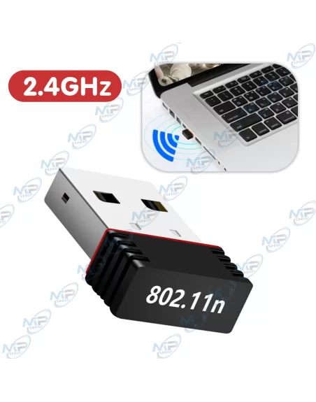 CLÉ WIFI 802.11N USB 2.0