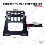 💻 Support PC Portable et Téléphone – Support Ergonomique Universel M1