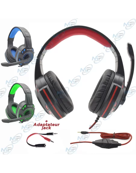 CASQUE MICRO STEREO GAMER AMITOSAI