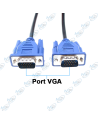 CABLE VGA MALE 5M