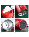 ☕Mug Thermos 500ml LCD Tactile - Température, Filtration, Anti-fuite