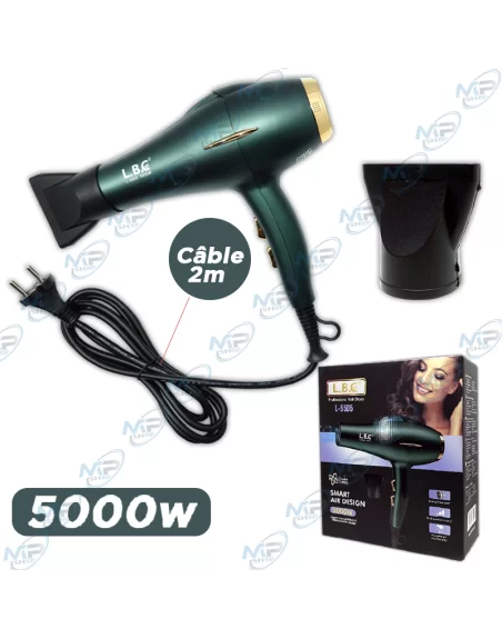 Seche cheveux L.B.C L-5505 5000W Vert