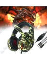 CASQUE AVEC MICRO GAMER KOMC G305 CAMOUFLAGE