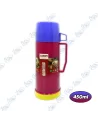 💧Ensemble Thermos Inox 500ml + 2 Tasses - Isolation 12H Chaud/Froid
