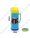 💧Ensemble Thermos Inox 500ml + 2 Tasses - Isolation 12H Chaud/Froid