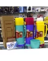 💧Ensemble Thermos Inox 500ml + 2 Tasses - Isolation 12H Chaud/Froid