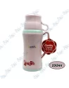 ☕Thermos Verre Rétro 230ml Sunlife - Bouteille Isotherme Tasse Intégrée