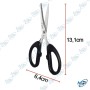 ✂️ Ciseaux Professionnels 7 Pouces F-160 en Acier Inoxydable – Haute Précision Multi-Usage