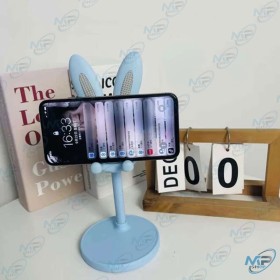 📱Support Téléphone Ajustable Design Lapin – Support Smartphone Bureau Réglable et Antidérapant
