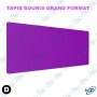 🖱️ Grand Tapis de Bureau XXL Violet – Tapis de Souris Antidérapant pour Clavier, Ordinateur et Gaming