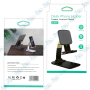 📱Support Téléphone Bureau Pliable L311 – Support Smartphone Réglable Compact et Stable