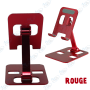 Support Téléphone Pliable en Métal Multicolore