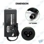 🔌 Chargeur PC Portable HP 19V 4.74A – Connecteur 7.4 × 5.0 mm – Adaptateur Secteur Compatible HP