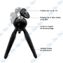 📱Mini Trépied Smartphone YT-228 YUNGTFNG – Support Téléphone Stable avec Rotation Réglable