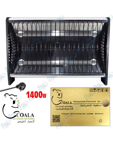🏠Radiateur Infrarouge COALA 1400W | Chauffage Rapide Portable Confort