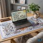 🖱️ Tapis de Souris XXL 90 × 40 cm Motif Chats – Grand Tapis de Bureau Antidérapant pour Gaming & Bureau