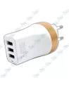 ⚡️Chargeur Secteur 3 Ports USB | Multi-Charge Rapide 3.4A | Famille & Voyage