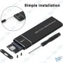 💾 Boîtier SSD M.2 NVMe USB Type-C 10 Gbps – Enclosure Externe USB 3.1 Haute Vitesse